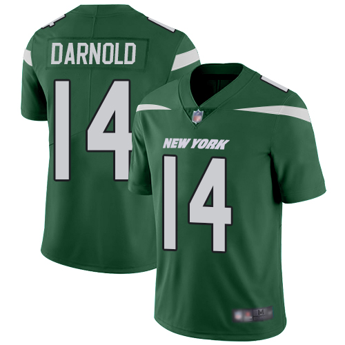New York Jets Limited Green Youth Sam Darnold Home Jersey NFL Football #14 Vapor Untouchable->youth nfl jersey->Youth Jersey
